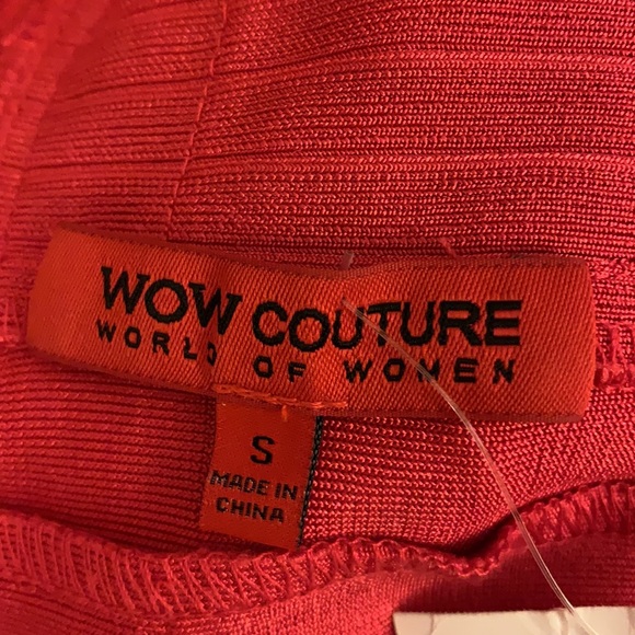 WOW COUTURE Pink Bodycon Dress - Picture 11 of 13